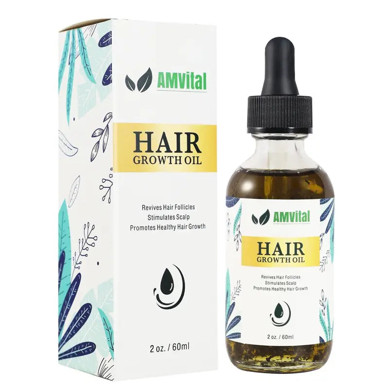 Amvital Hair Oil Promotes Healthy Hair Growth