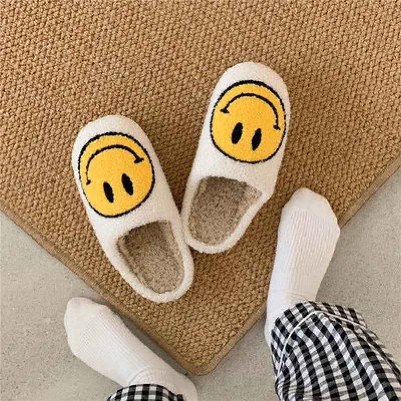 Smiley Face Slippers
