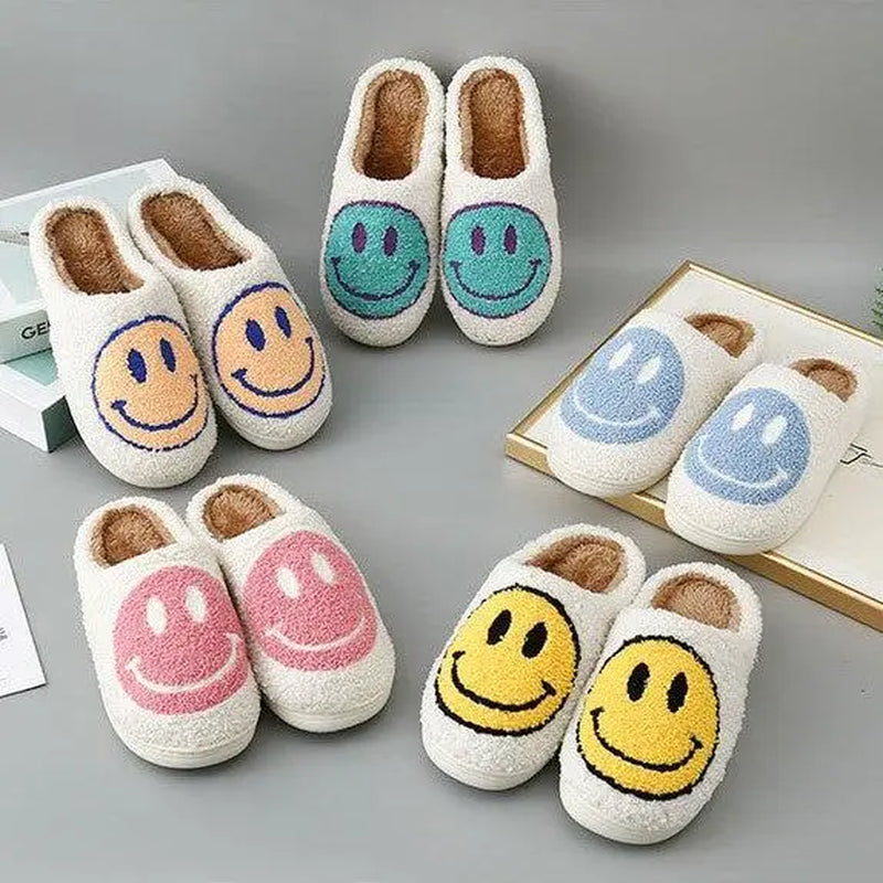 Smiley Face Slippers