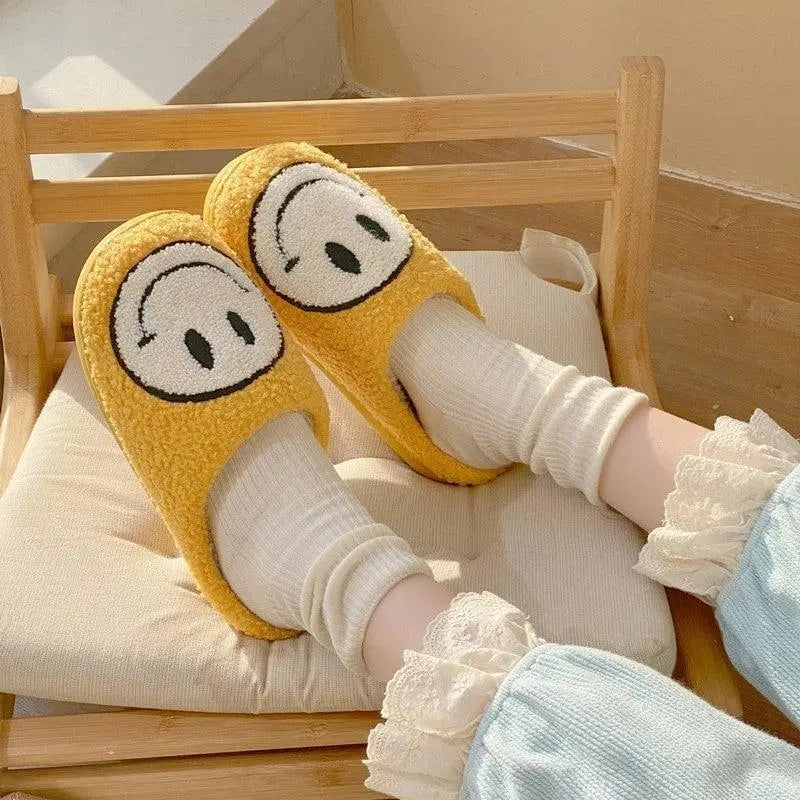 Smiley Face Slippers